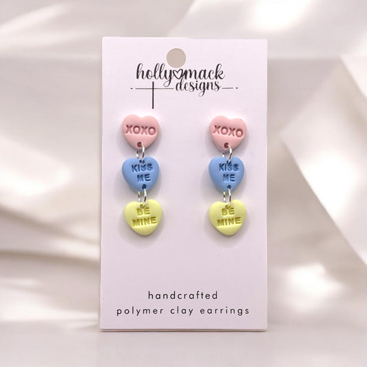 Conversation Hearts Earrings